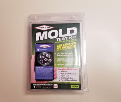Pro-Lab Mold Test Kit, 1 Lab Fee Included. Air, Surface, Bulk Testing, Brand New