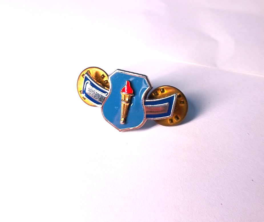 Vintage USA Airforce JROTC Olympic torch double back pin