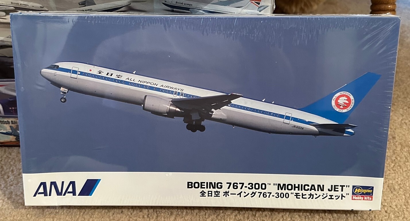 Hasegawa Boeing 767-300 Model Kit 1-200 ANA Mohican 2010 Hasegawa Boeing 767-300 Model Kit 1-200 ANA Mohican 2010