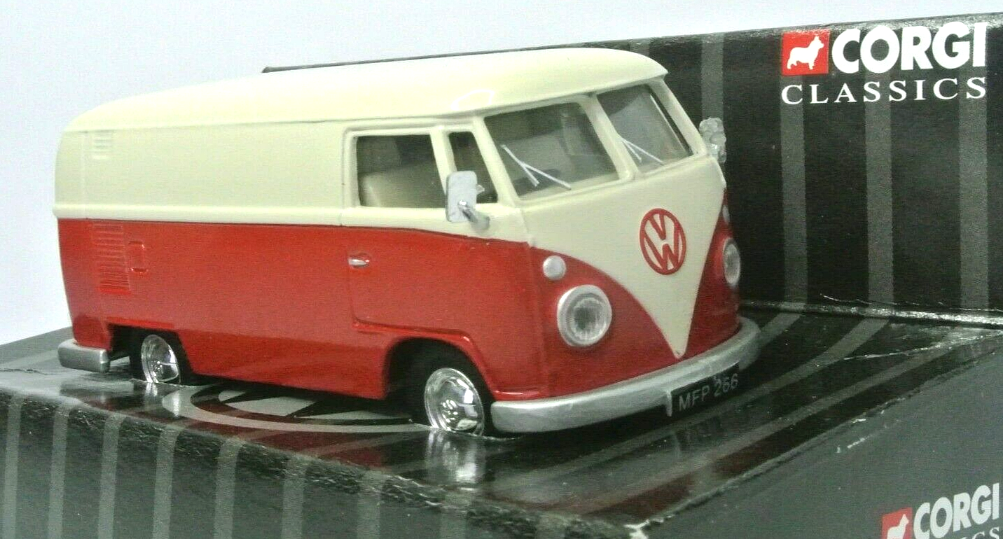 Corgi Classics 06901 Volkswagen VW T1 Van Red / White Scale