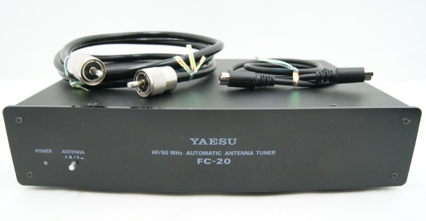 YAESU FC-20 アンテナチューナー YAESU FC-20 HF/50MHz Auto Antenna Tuner for FT-857/FT-897