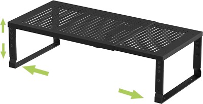 Expandable Adjustable Stackable Kitchen Pantry Shelf Rack Storage Organizer