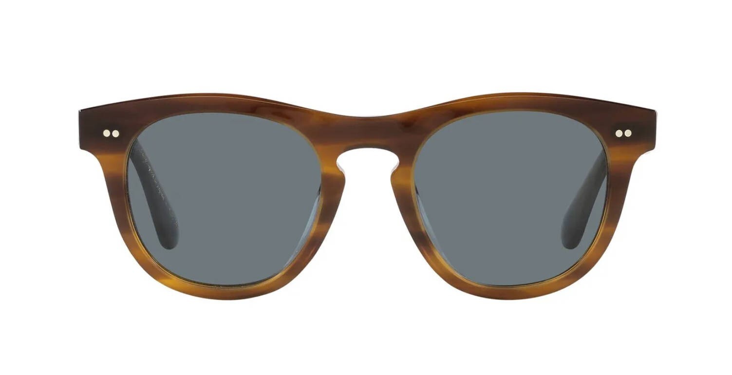 Pre-owned Oliver Peoples Rorke Ov 5509su Sycamore/indigo Photochromic (1753/r8) Sunglasses