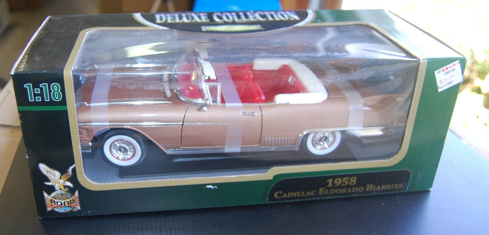 Road Signature 1958 Cadillac Eldorado Biarritz 1:18 Diecast