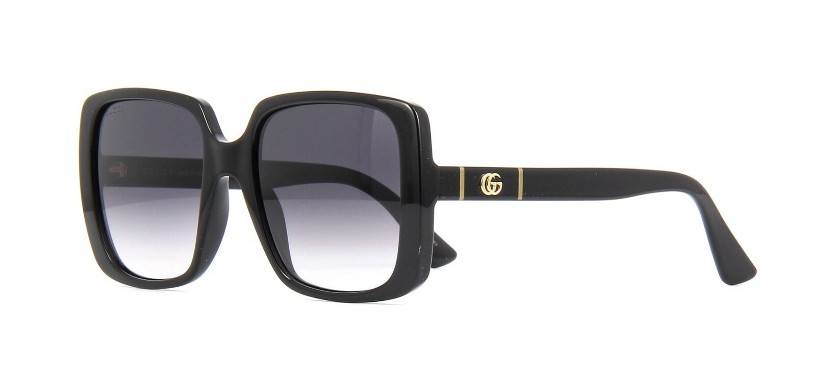 Pre-owned Gucci Gg0632s Black/grey Shaded (001 A) Sunglasses