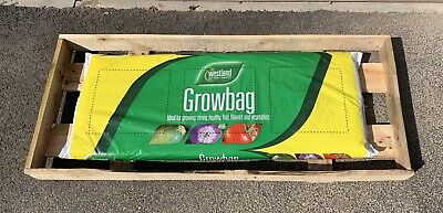 Vintage Recycled grow bag tray