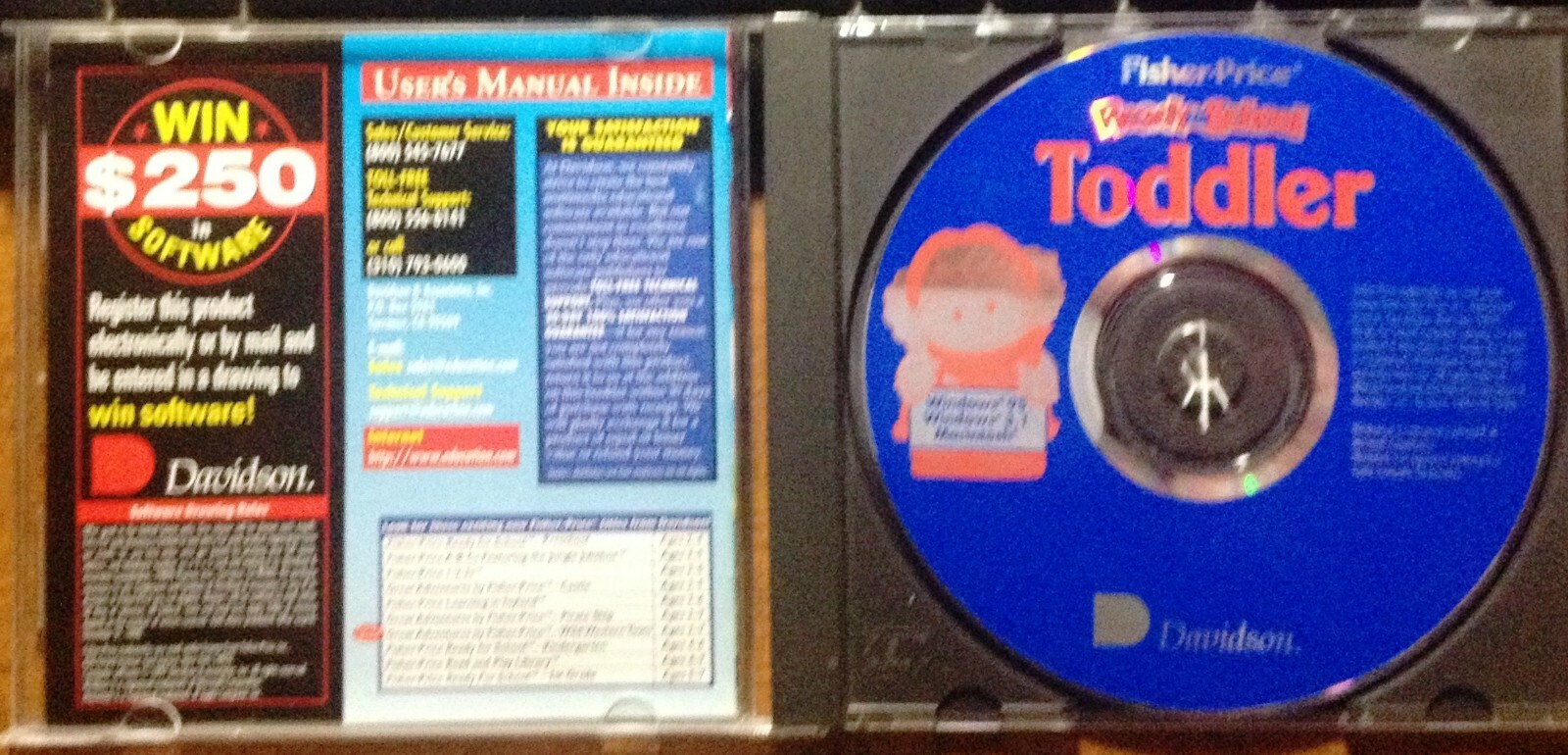 Ready for School - Toddler (Used) Ages 1 1/2 to 3