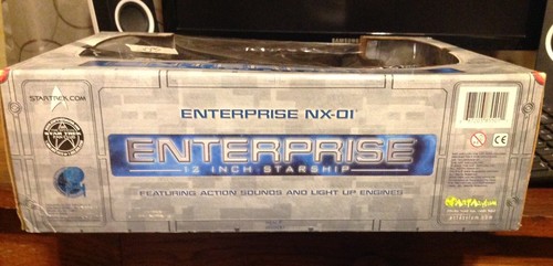 Enterprise 12 Inch Starship original Star Trek by Art Asylum Mint in Box