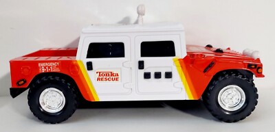 Vintage 2000 TONKA  Battery Op. Rescue Hummer Truck. Lights & Sounds VHTF Model