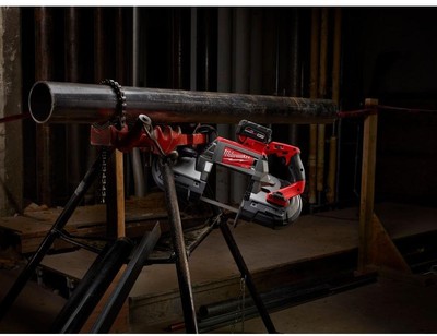 Milwaukee Portable Band Saw Kit 18-Volt Lithium-Ion Brushless Motor Hard Case