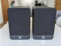 Q Acoustics 2020i speaker pair and cables