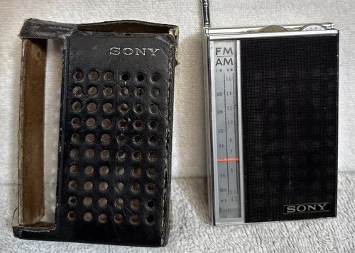 Sony Vintage TFM-825 AM/FM Transistor Radio MI Tokyo Japan