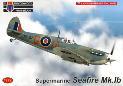 KP Models 1/72 SUPERMARINE SEAFIRE Mk.Ib British Naval Fighter
