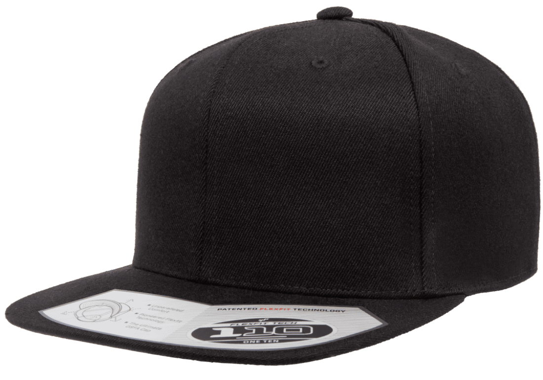 Snapback - Adjustable Baseball Cap Flatbill 110f Ballcap