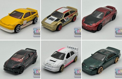 Hot Wheels Japanese Car Culture 6 Vehicles Multipacks 1:64