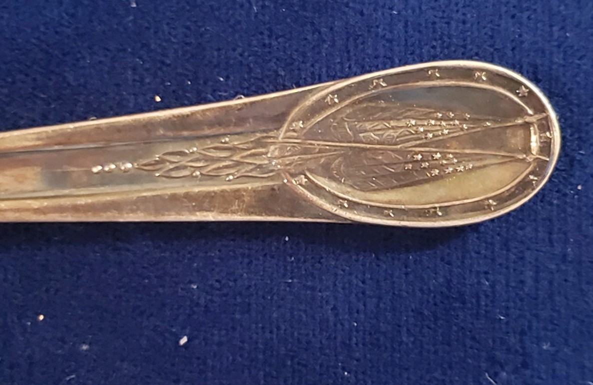 Vintage Wm Rogers John F. Kennedy Friendship 7 Presidential Souvenir Spoon