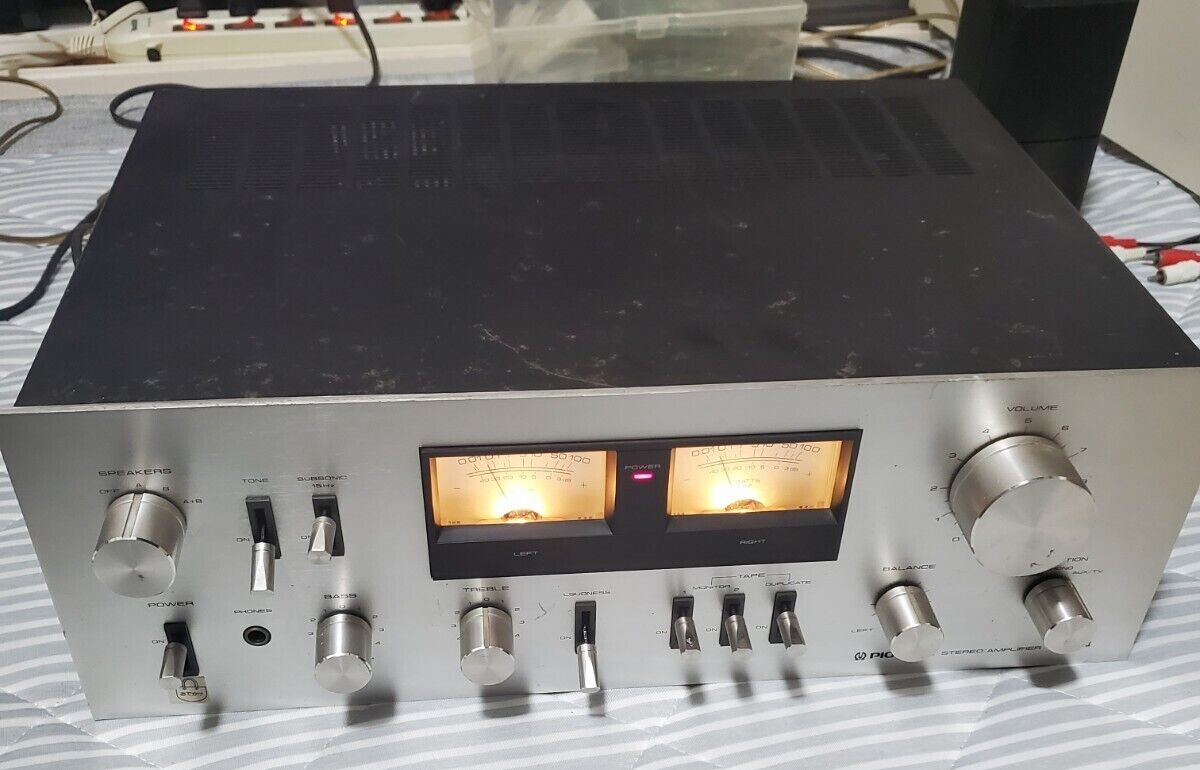Pioneer SA-7800 II Stereo Integrated Amplifier Amp Power Pioneer SA-7800 II Stereo Integrated Amplifier Amp Power