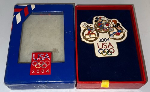 Disney USA 2004 Olympics Pin - Limited Edition - 696 Of 1000