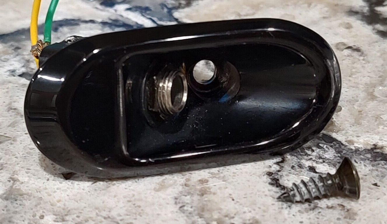 IBANEZ ERGODYNE EDC705 BASS GUITAR INPUT JACK + FOOTBALL