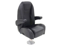 Taylor Made Black Label Mid Back Recliner Seat with Bolster- black