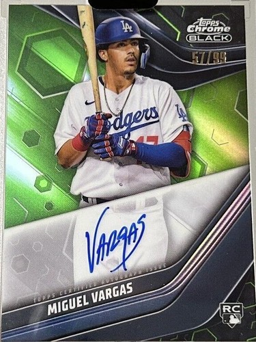2023 Topps Chrome Black - Miguel Vargas #CBA-MV