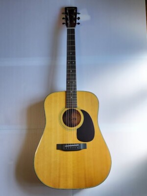 Morris Acoustic guitar W-18 new strings Japan used
