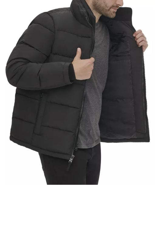 Calvin Klein Men's Full Zip Puffer Coat Winter Jacket Calvin Klein Men's Full Zip Puffer Coat Winter Jacket