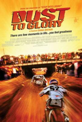DUST TO GLORY Movie POSTER 27 x 40 Chad McQueen, Mario Andretti, A