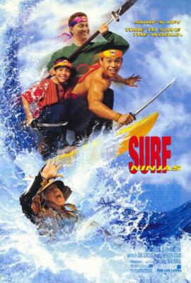 SURF NINJAS Movie POSTER 27 x 40 Kelly Hu, Ernie Reyes Jr., Nick Cowen, A
