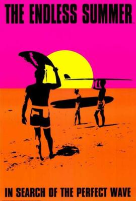 THE ENDLESS SUMMER Movie POSTER 27 x 40 Mike Hynson, Robert August, C