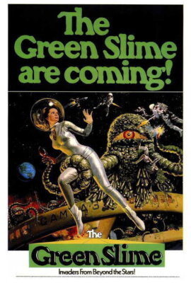 71105 The Green Slime Robert Horton Luciana Paluzzi Wall Decor Print Poster