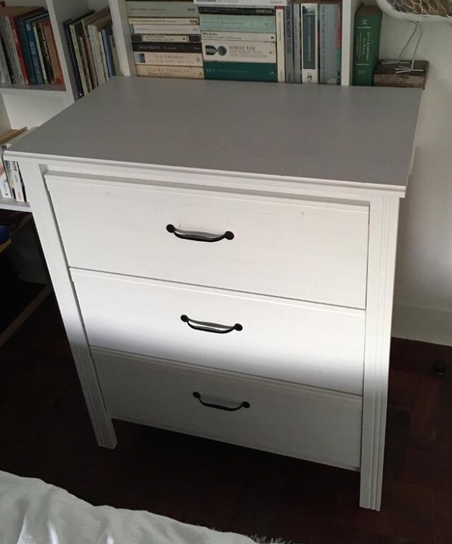 Ikea Brusali Chest Of 3 Drawers White 40 In Highgate London