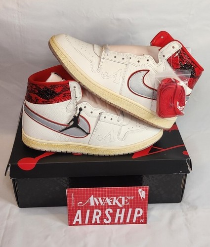 【Jordan x Awake NY】★Air Ship PE SP Sail University Red Awake NY X Jordan Air Ship PE SP 'University Red' - Air