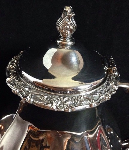 Oneida Tea Pitcher Webster Wilcox Countess Silver Plated