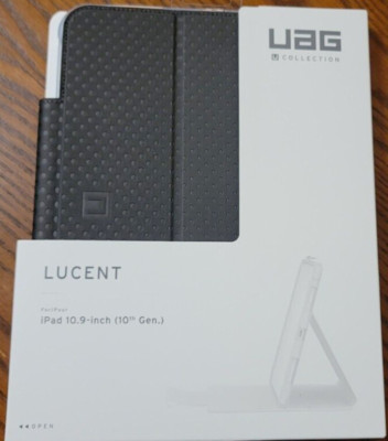 UAG - Lucent Case for Apple iPad 10.9-Inch iPad ( Model 2022) - Black