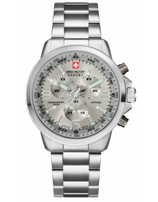 Pre-owned Swiss Military Hanowa Swiss Made Chronograph Men's Watch - 06-5250.04.009
