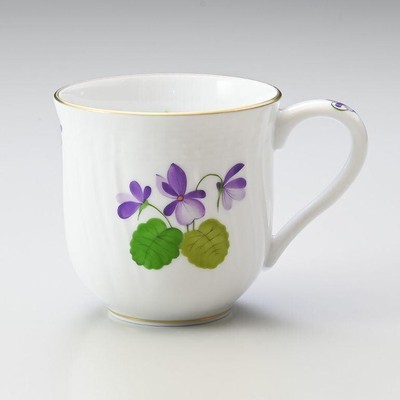 Herend VIOLET Gold Mug 200ml Porcelain 01739000 New