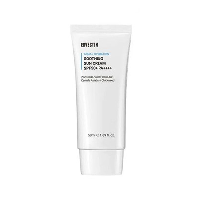 ROVECTIN Aqua Soothing Sun Cream SPF50+ PA++++ 50ml / k-beauty
