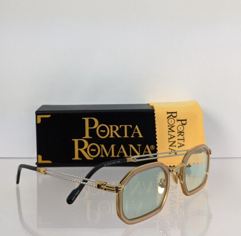 Pre-owned Porta Romana Authentic  Sunglasses Mod. 011 Col. 11a5 Vintage Frame In Gray