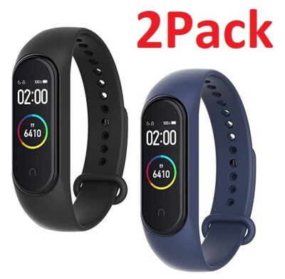 2x For Xiaomi Mi Band 5/6 Mi 5/6 Replacement Silicone Watch Band Strap UK Seller