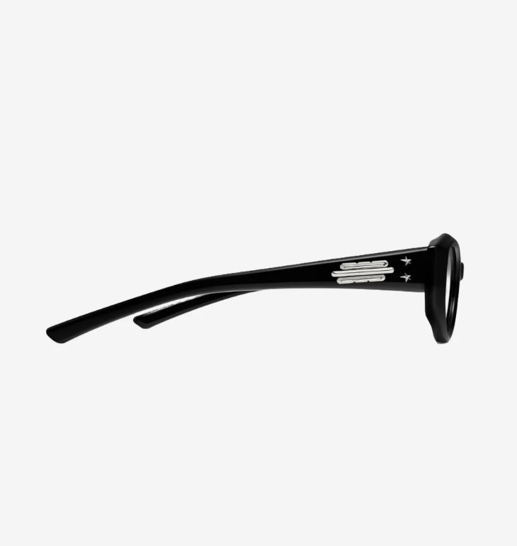 Pre-owned Gentle Monster X Jennie Jentle Salon Fish Tail 01 Black Gray/fedex
