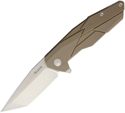 RUIKE Knives P138 Linerlock Knife Desert P138-W