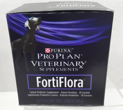 Purina FortiFlora 30 Count Of Dog Supplement s Best By 12/23 Pro plan Veterinary