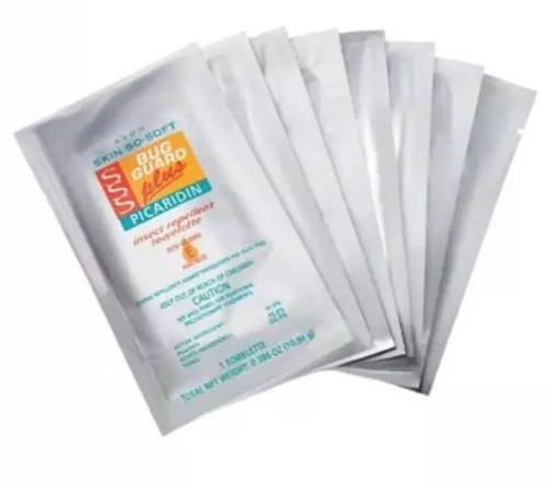 AVON SSS SKIN SO SOFT BUG GUARD PLUS PICARIDIN TOWELETTES - SEALED, LOT OF 2