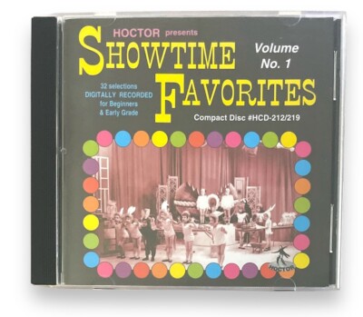 Hoctor Dance Presents Showtime Favorites Volume 1 Music CD Beginner Tap Dance