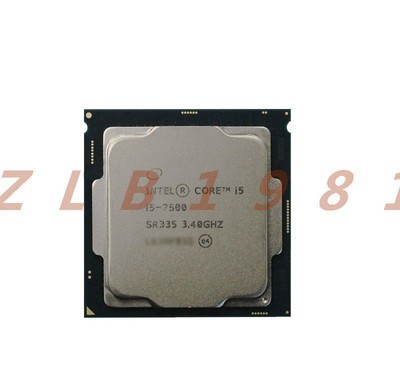 ONE Intel I5-7500 scattered tablets 1151 official version of quad-core CPU 3.4G