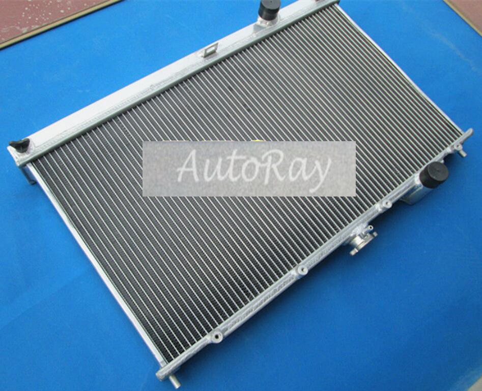 Aluminum Radiator for Mitsubishi Lancer EVO 4 5 6 IV V VI Manual CP9A/CN9A 96-01