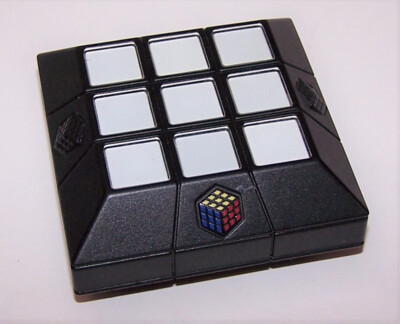 2010 Rubik s Cube Slide Electronic Handheld Game Techno Source - Travel Puzzle