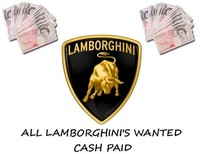 +++WE PURCHASE ALL LAMBORGHINI+++