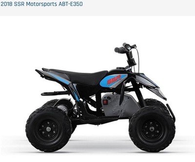 2018 SSR ABT-E350 Electric ATV Red